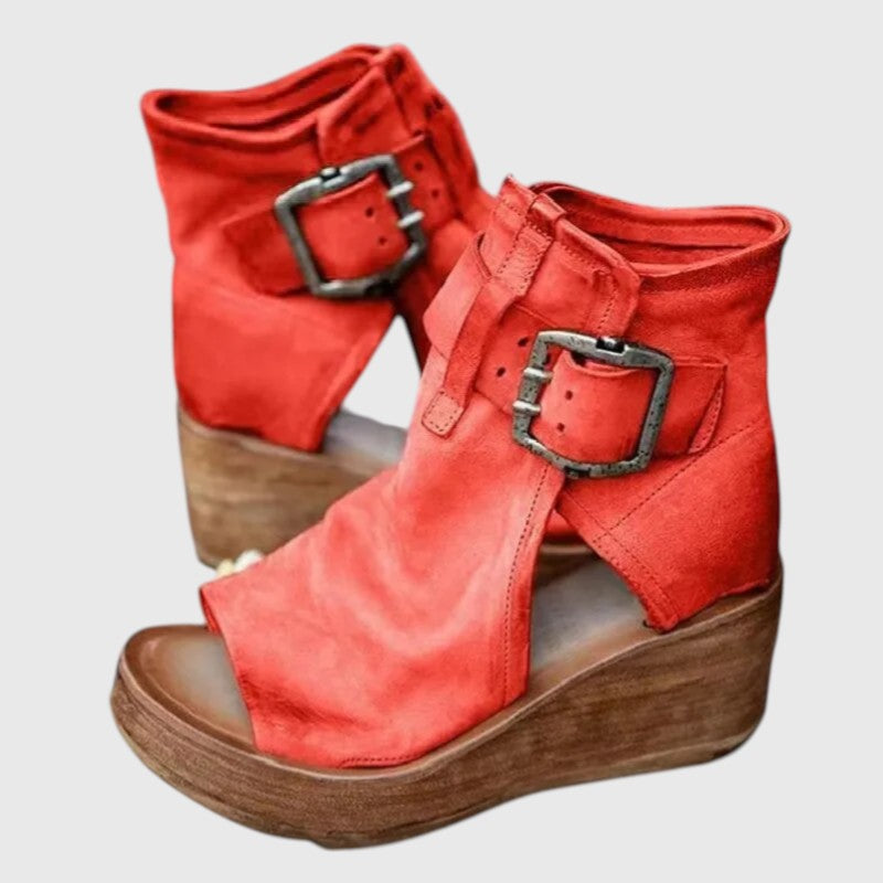 Cathy - Ridge Suede Boots