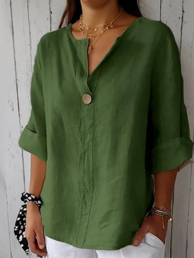 Lina | Casual V-Neck Blouse