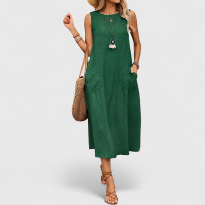 Shirley – Casual Sleeveless Dress
