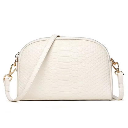 Cora | Belle mini shoulder bag in faux leather with crocodile pattern