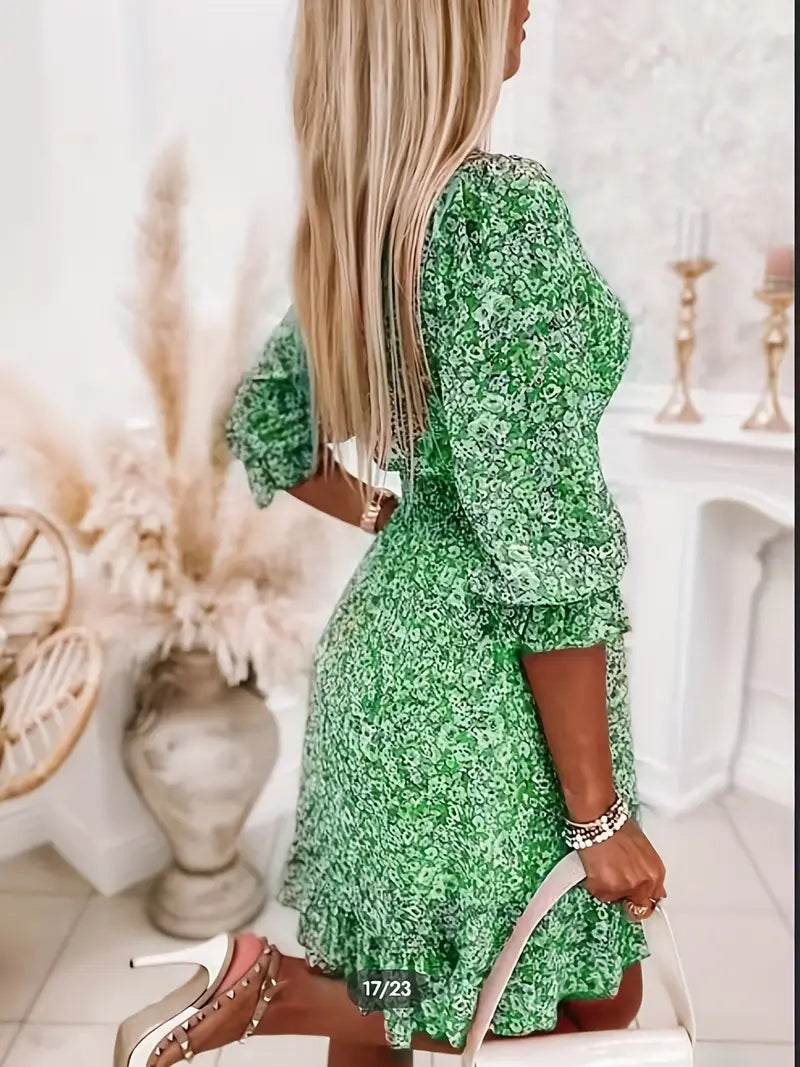 Karan | Floral Dress