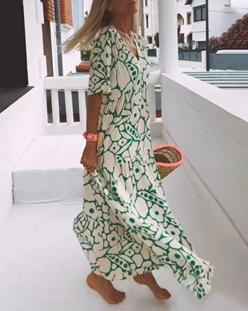 Christine | Summer Dress Made from Light and Airy Fabric