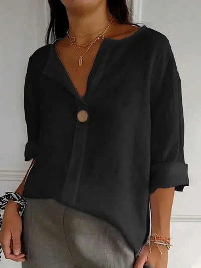 Lina | Casual V-Neck Blouse