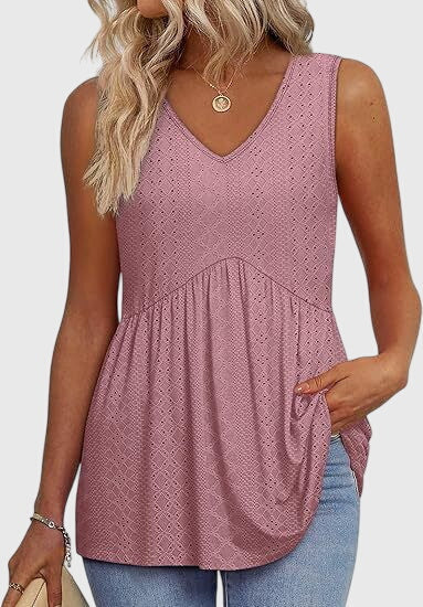 Arabella – Effortless Flowy Sleeveless Tank Top