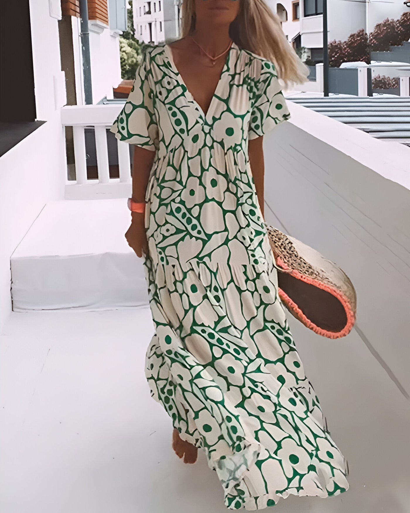 Charlotte | Printed Midi Dress