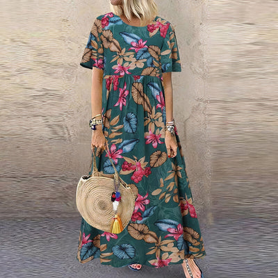 Lotte | Vibrant Floral Maxi Dress