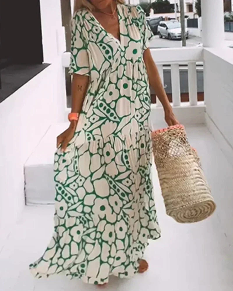 Christine | Summer Dress Made from Light and Airy Fabric