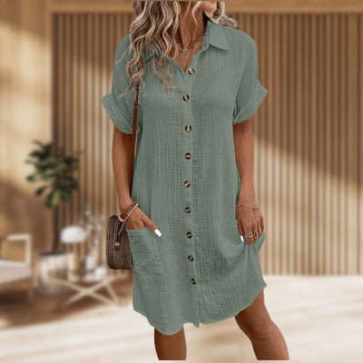 Cressida | Elegant Tummy Covering Dress