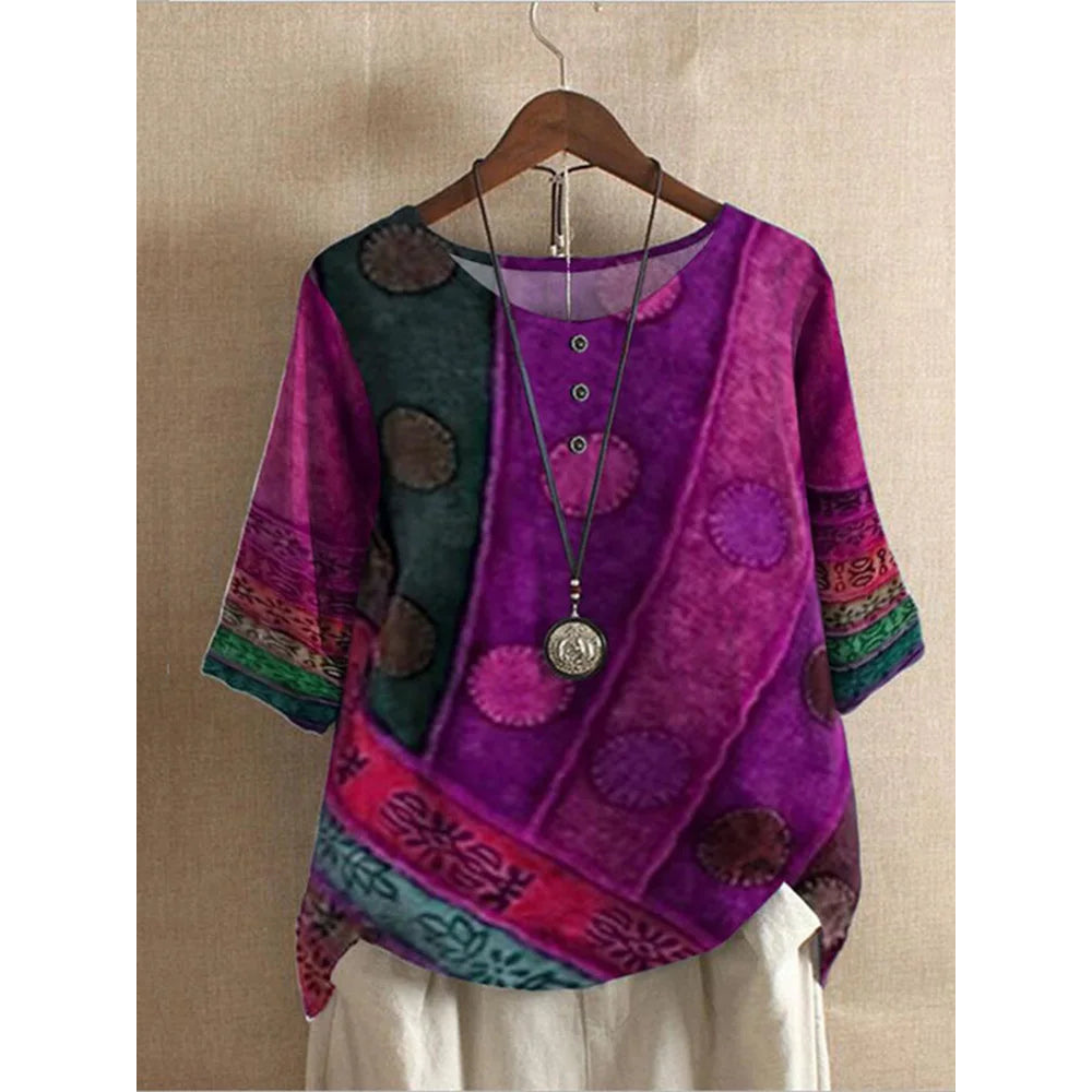 Valarie – Boho Bloom Top