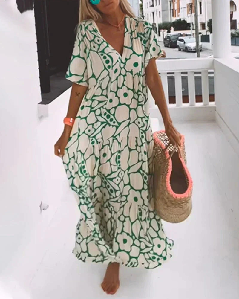 Christine | Summer Dress Made from Light and Airy Fabric