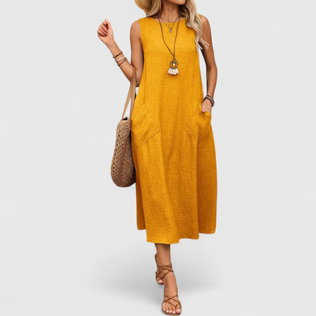 Shirley – Casual Sleeveless Dress