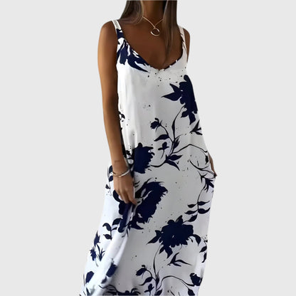Tarryn - Floral Sleeveless Summer Dress