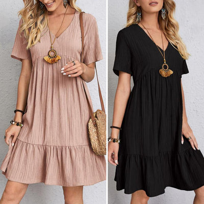 Charlotte | Elegant Dress with Tummy Coverage