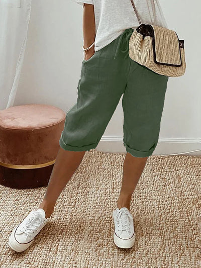 Ellie | Cotton-Linen Women's Pants
