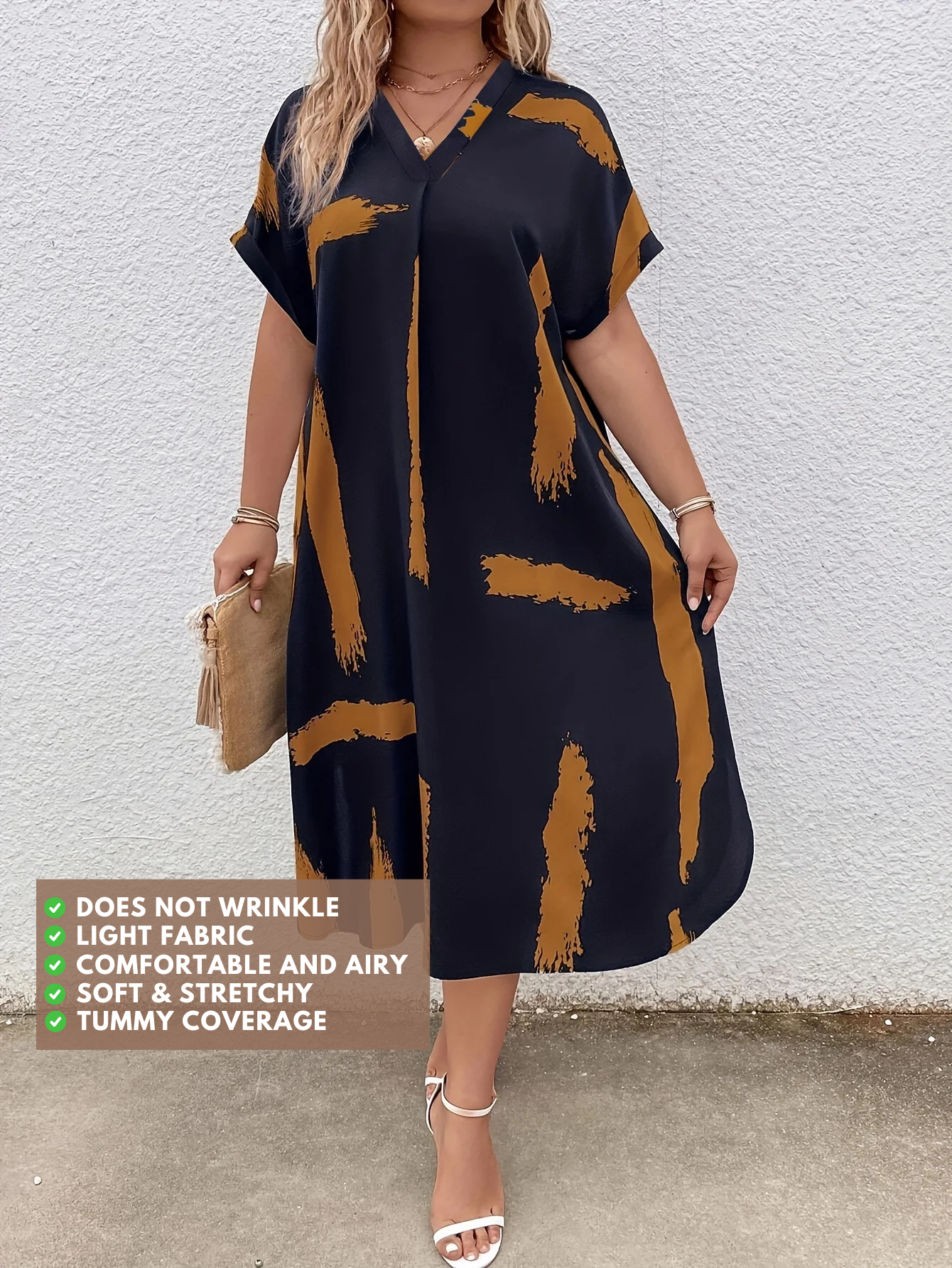 Lauren | Plus size chic dress