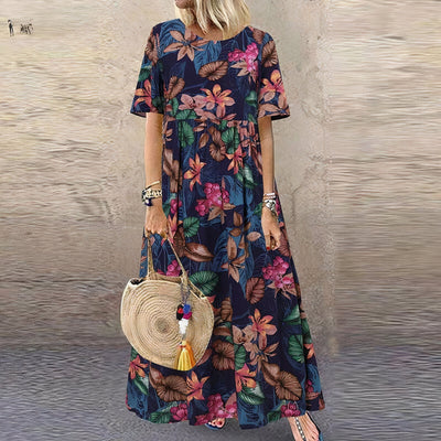 Lotte | Vibrant Floral Maxi Dress