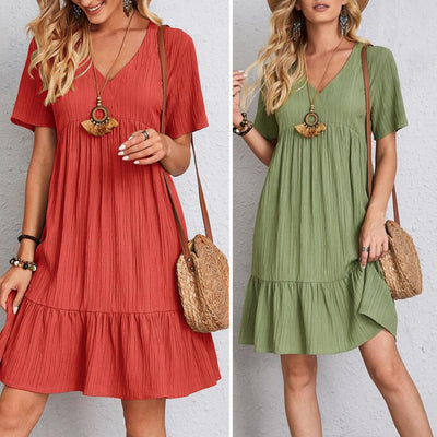 Charlotte | Elegant Dress with Tummy Coverage