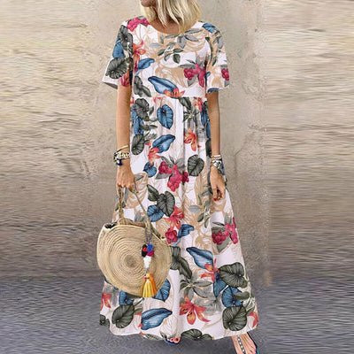 Lotte | Vibrant Floral Maxi Dress