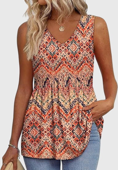 Arabella – Effortless Flowy Sleeveless Tank Top