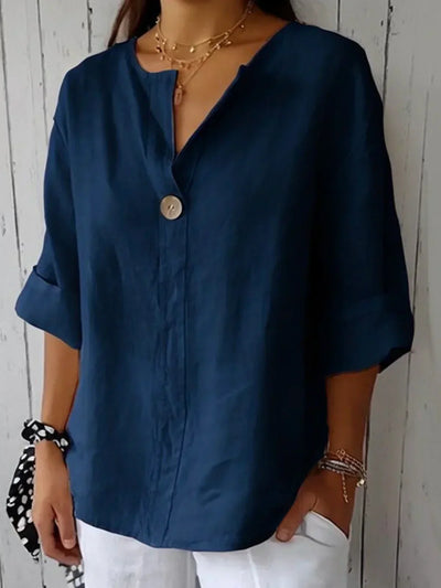 Lina | Casual V-Neck Blouse