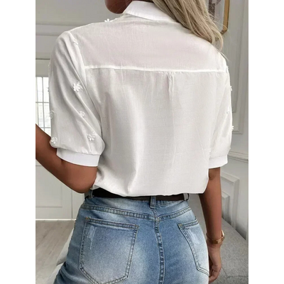Celine | Elegant blouse with embroidery