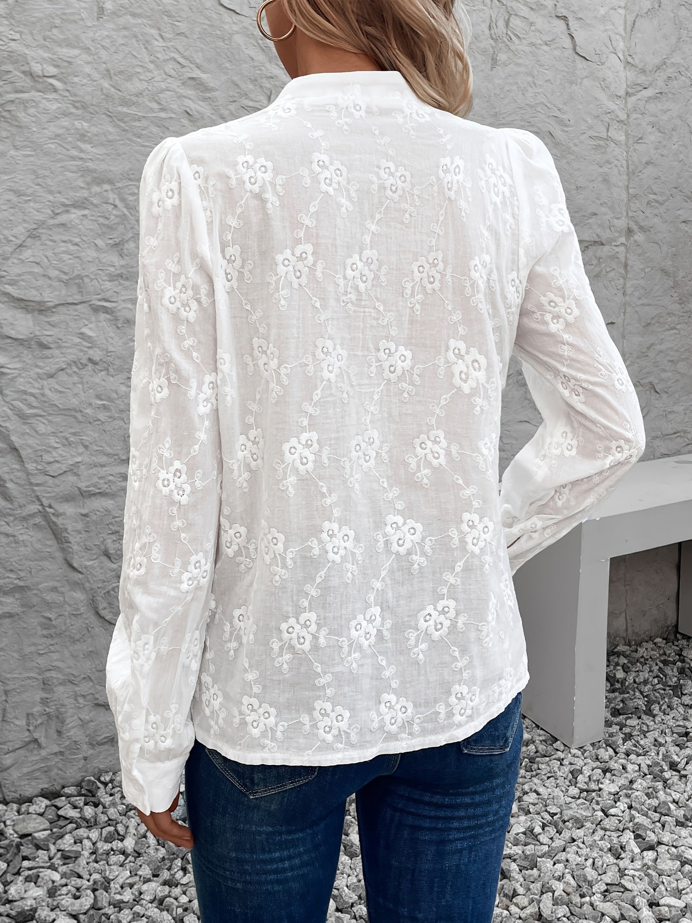 Isabelle | Elegant Cotton Blouse