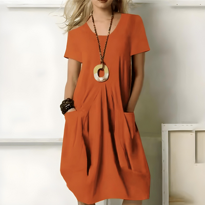 Clara | Stylish Tummy Coverage Dress