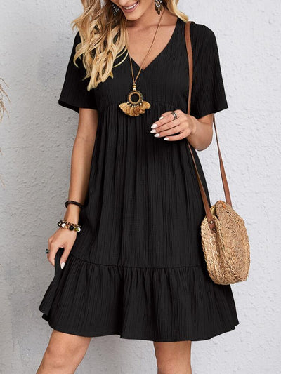 Charlotte | Elegant Dress with Tummy Coverage