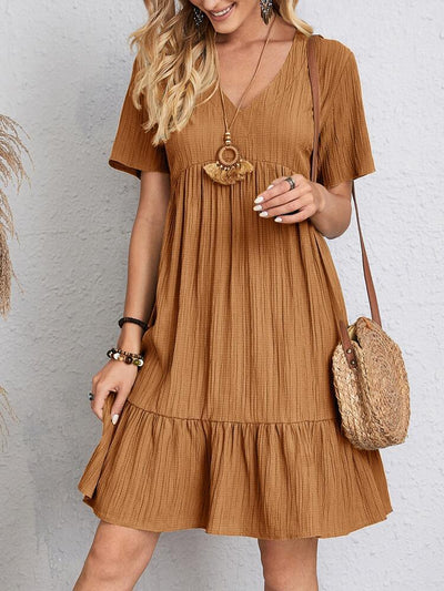 Charlotte | Elegant Dress with Tummy Coverage