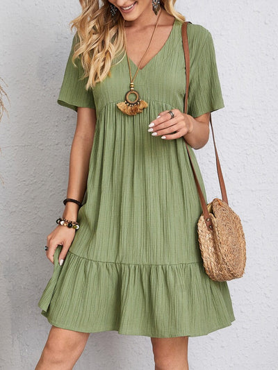 Charlotte | Elegant Dress with Tummy Coverage