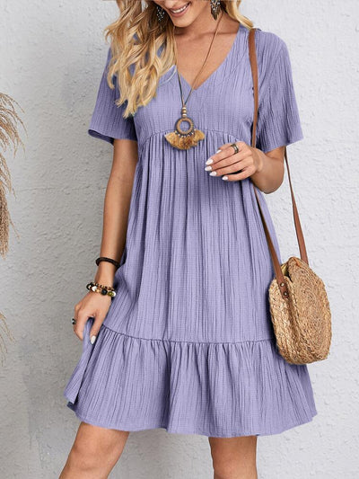 Charlotte | Elegant Dress with Tummy Coverage
